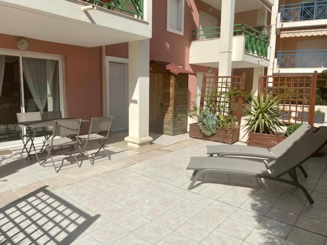 Appt 2 Pieces Port Frejus - Mega Terrasse + Garage Daire Dış mekan fotoğraf